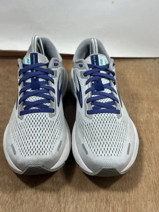 Brooks Adrenaline GTS 22 Womens Size 9.5 Grey Running Shoes - Picture 2 of 9
